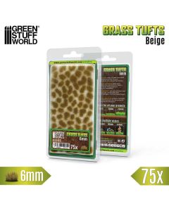 Пучки трави Green Stuff World: Static Grass Tufts 6 mm - Beige