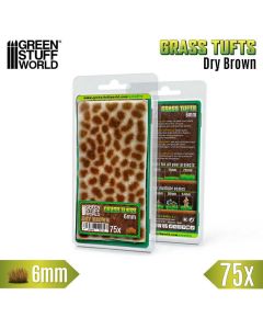 Пучки трави Green Stuff World: Static Grass Tufts 6 mm - Dry Brown
