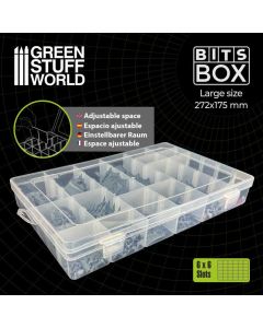 Органайзер для транспортування дрібних деталей Green Stuff World: Storage Bits Boxes L