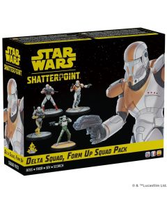 Набір мініатюр Star Wars: Shatterpoint - Delta Squad, Form Up Squad Pack