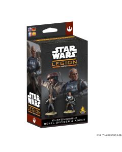 Набір мініатюр Star Wars: Legion – Customizable Rebel Officer & Agent