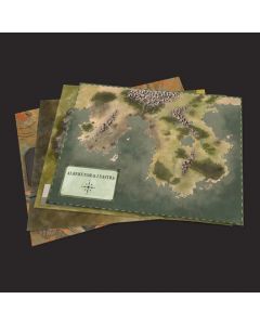 Набір мап до настільної рольової гри Symbaroum: The Roleplaying Game: Alberetor – The Haunted Waste Map Pack