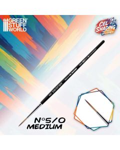 Пензлик Green Stuff World: Synthetic Cel Shading Brush 5/0