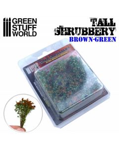 Пучки кущів Green Stuff World: Tall Shrubbery - Brown Green