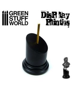 Деревʼяна підставка для бюстів Green Stuff World: Tapered Round Bust Plinth 5x5cm Black