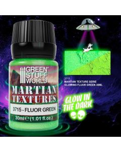 Акрилова паста Green Stuff World: Textured Paint - Martian - Fluor Green 30ml