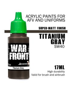 Акрилова фарба Scale 75: Warfront: Titanium Gray (17ml)