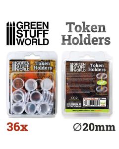 Набір капсул для жетонів Green Stuff World: Token Holders 20mm