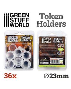 Набір капсул для жетонів Green Stuff World: Token Holders 23mm