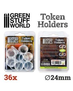 Набір капсул для жетонів Green Stuff World: Token Holders 24mm