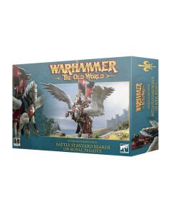 Мініатюра Warhammer: The Old World: Kingdom Of Bretonnia: Battle Standard Bearer On Royal Pegasus