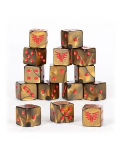 Гральні куби Warhammer 40000: Arks of Omen: Sanguinary Guard Dice Set