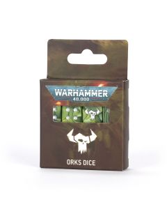 Гральні куби Warhammer 40000 Orks Dice Set