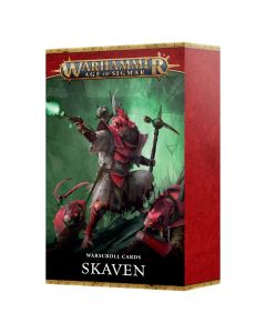 Набір карт Age of Sigmar Warscroll Cards: Skaven (3-тя редакція)