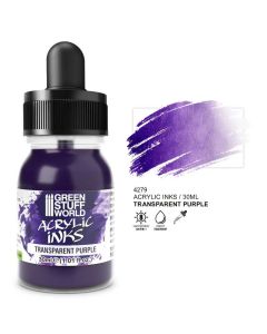 Акрилове чорнило Green Stuff World Acrylic Inks: Transparent Ink: Purple (30ml)