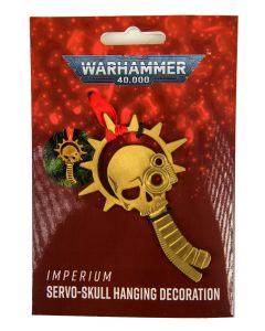 Ялинкова прикраса Warhammer 40000: Servo Skull with Halo Hanging Decoration