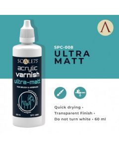 Акриловий лак Scale75: Acrylic Varnish Ultra-Matt 