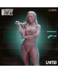 Мініатюра 1/32 Green Stuff World: UNIT9 Figures - Luna 54mm