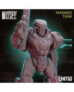 Мініатюра 1/32 Green Stuff World: UNIT9 Figures - Manned Tank 54mm