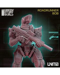Мініатюра 1/32 Green Stuff World: UNIT9 Figures - Roadrunner Bob 54mm