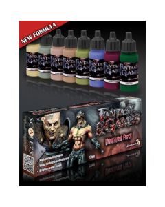 Набір акрилових фарб Scale 75: Fantasy & Games: Unnatural Flesh (8x17 ml)