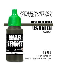 Акрилова фарба Scale 75: Warfront: US Green (17ml)