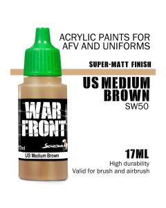 Акрилова фарба Scale 75: Warfront: US Medium Brown (17ml)