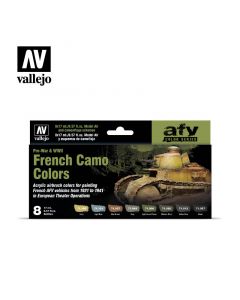 French Camo Colors Pre-War & WWII