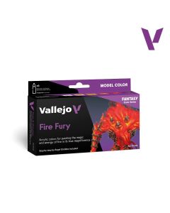 Набір акрилових фарб Vallejo: Model Color: Fire Fury