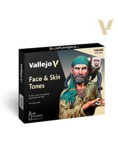 Набір акрилових фарб Vallejo: Model Color: Face & Skin Tones