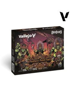 Набір акрилових фарб Vallejo: Fantasy Paint Set