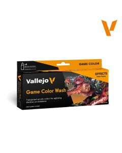 Набір акрилових фарб Vallejo: Game Color Set: Wash