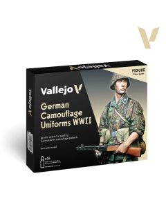 Набір акрилових фарб Vallejo: Model Color: German Camouflage Uniforms WWII