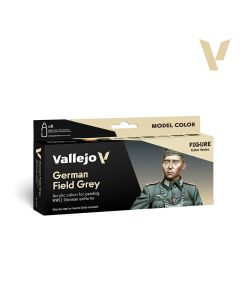 Набір акрилових фарб Vallejo: Model Color: German Field Grey by Jaume Ortiz