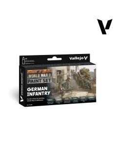 Набір акрилових фарб Vallejo: Model Color: WWII German Infantry