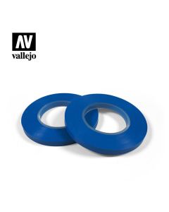 Еластична маскувальна стрічка Vallejo: Flexible Masking Tape (6 mm x 18 m) 2 шт.