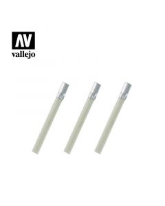 Запасні насадки для скловолоконної щітки Vallejo: Glass Fiber Brush Refills (4 mm) x3