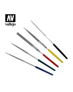 Набір надфілів Vallejo: Set of 5 Mini Diamond Files