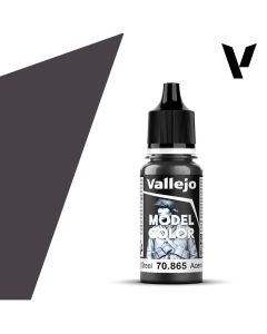 Акрилова фарба Vallejo: Model Color: Oily Steel