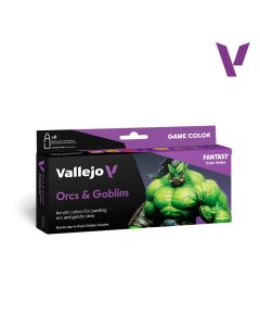 Набір акрилових фарб Vallejo: Game Color Set: Orcs & Goblins