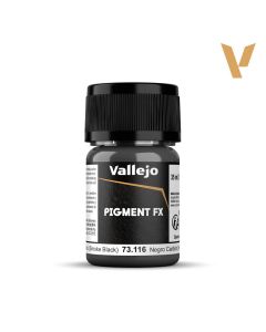 Пігмент Vallejo Pigments: Carbon Black (Smoke Black)