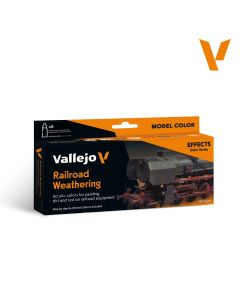 Набір акрилових фарб Vallejo: Model Color: Railroad Weathering