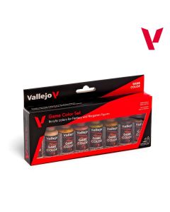 Набір акрилових фарб Vallejo: Game Color Set: Skin Tones