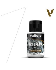 Акрилова змивка Vallejo: Wash FX: White