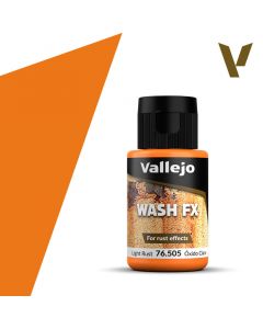 Акрилова змивка Vallejo: Wash FX: Light Rust