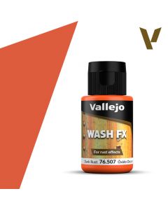 Акрилова змивка Vallejo: Wash FX: Dark Rust