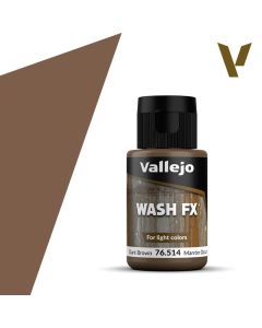 Акрилова змивка Vallejo: Wash FX: Dark Brown