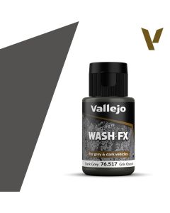 Акрилова змивка Vallejo: Wash FX: Dark Grey