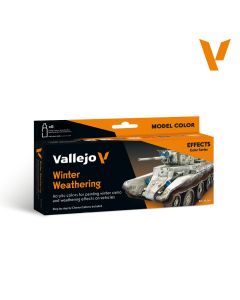 Набір акрилових фарб Vallejo: Model Color: Winter Weathering