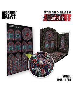 Вітражне скло Green Stuff World: Vampire Stained Glass - Large